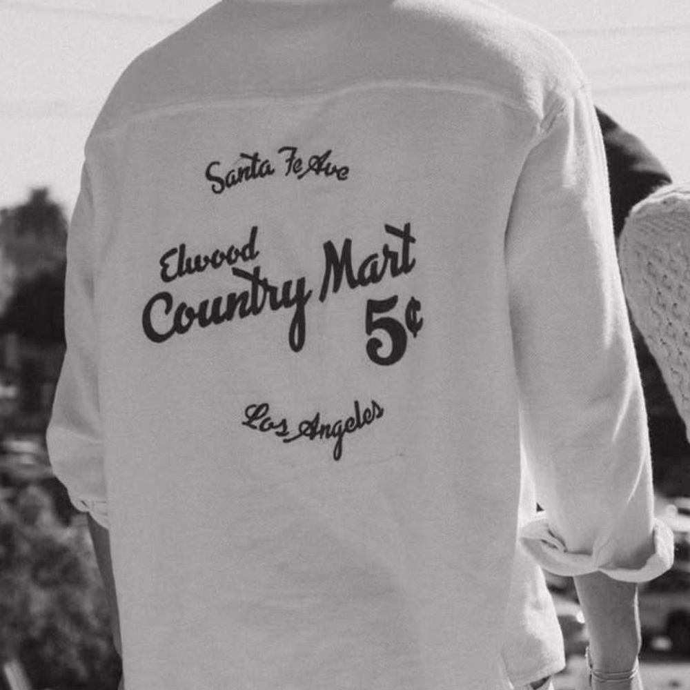 Elwood Country Mart Button Up in Khaki